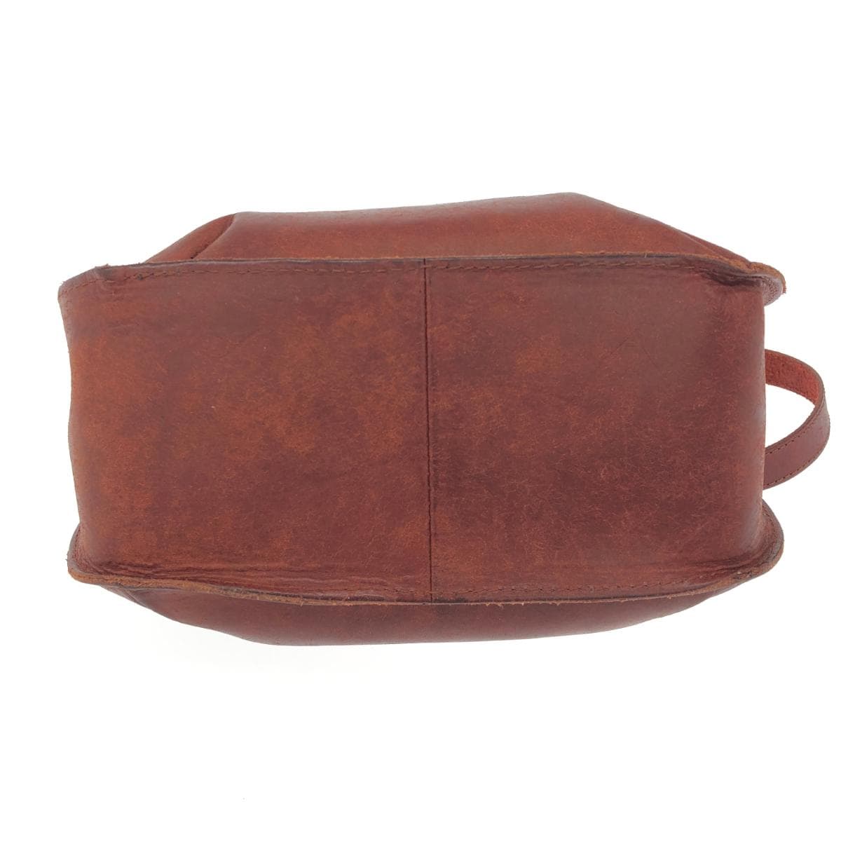 RYU Ryuu Handle Shoulder 2WAY Bag Brown Leather Half Moon Women's Multifunctional Bag 4