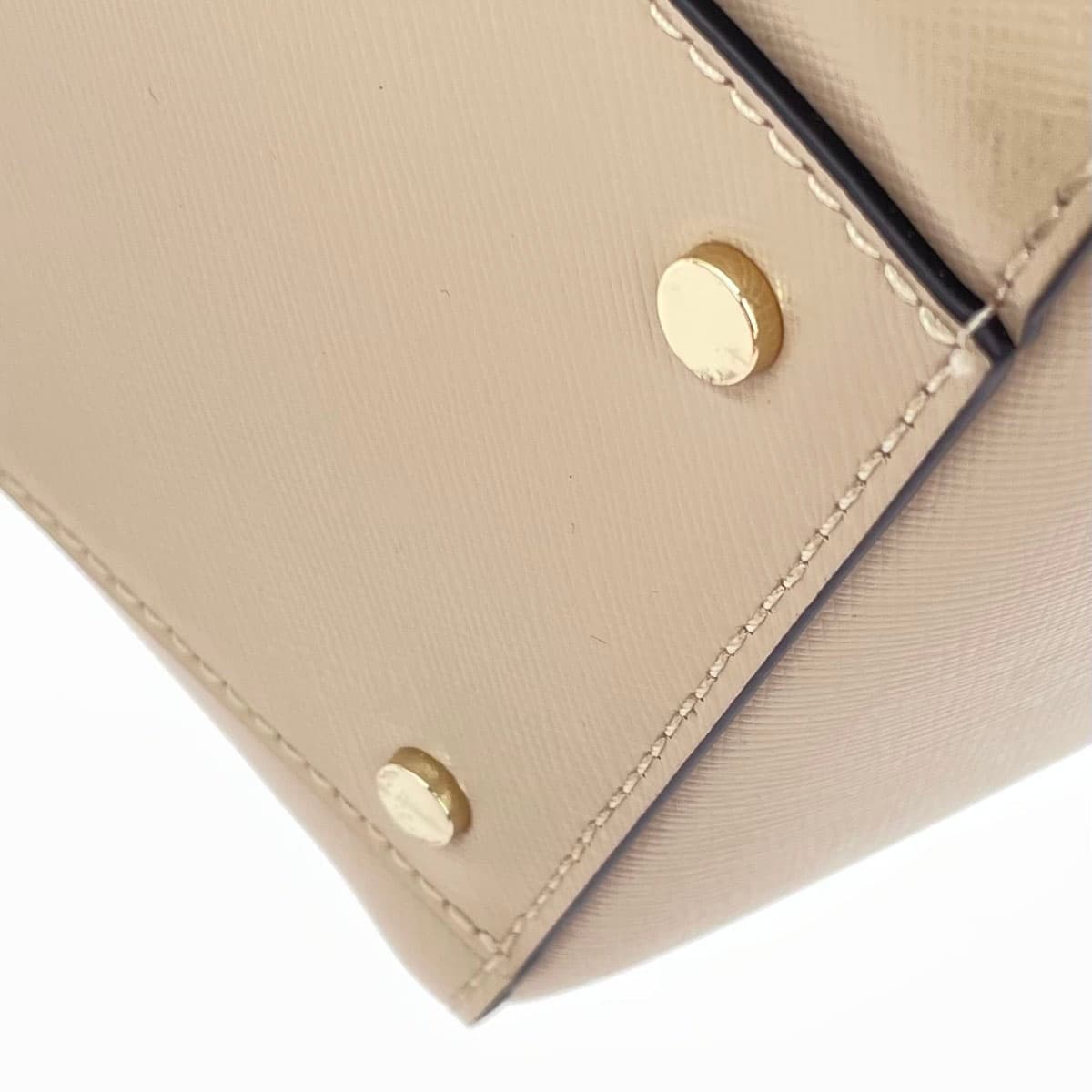 Kate Spade Stacy Color Block Laptop Tote Bag Good Condition WKRU7098 Beige PVC 3 Compartments Women's Bag 9