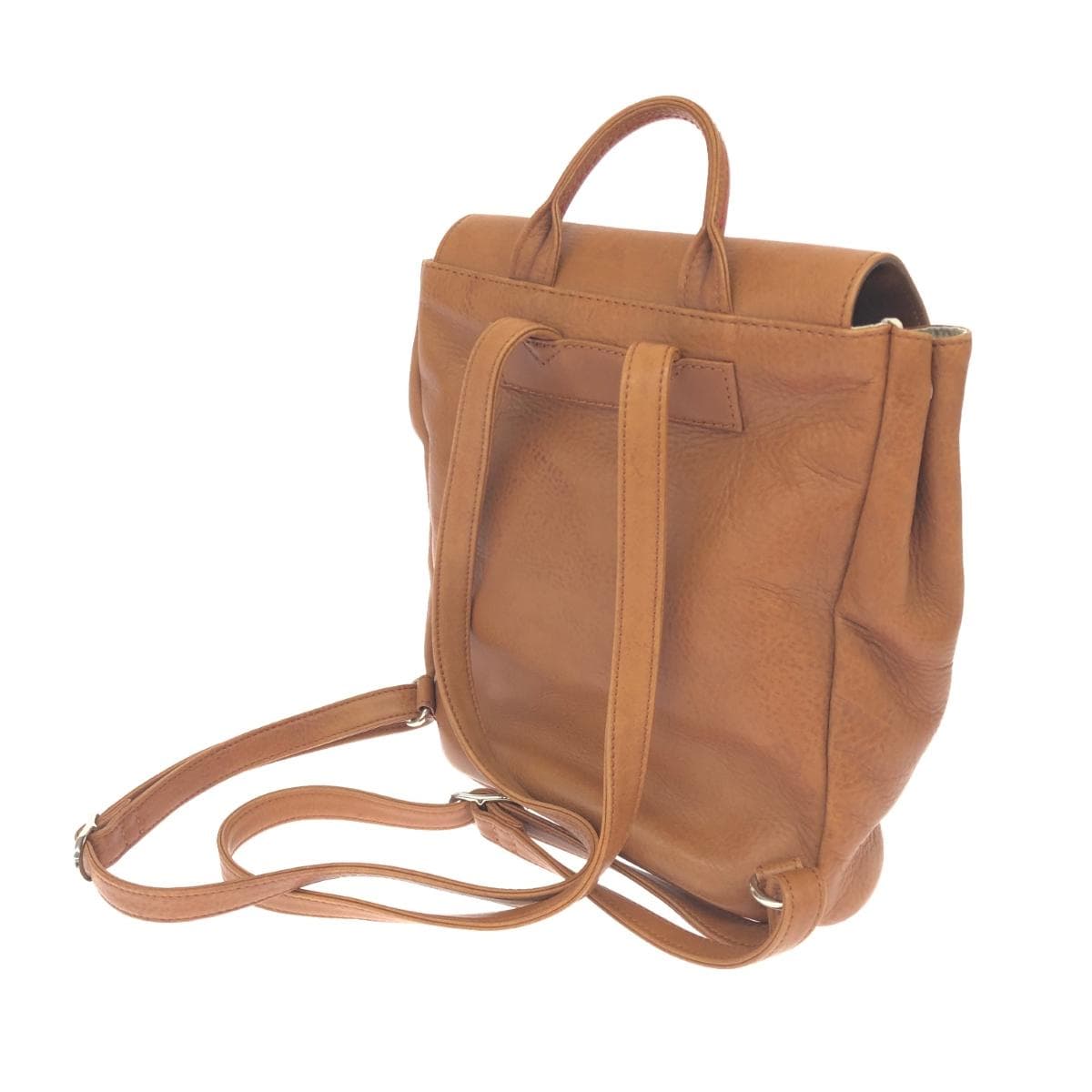 SOMES SADDLE Backpack Brown Leather Unisex Rucksack Backpack bag 3