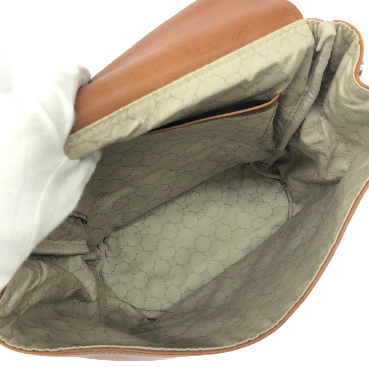 SOMES SADDLE Backpack Brown Leather Unisex Rucksack Backpack bag 5