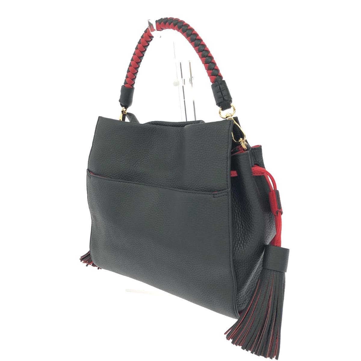 COCOCELUX 2WAY Bag Excellent Condition Red Cowhide Women's Multifunctional Bag 4