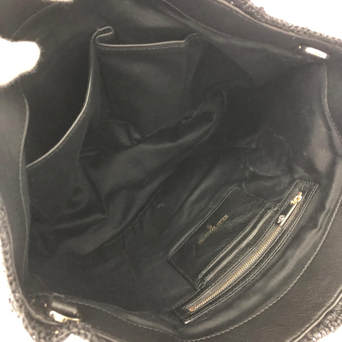 Helen Kaminski Raffia Tote Bag Black/Beige Women's bag 6