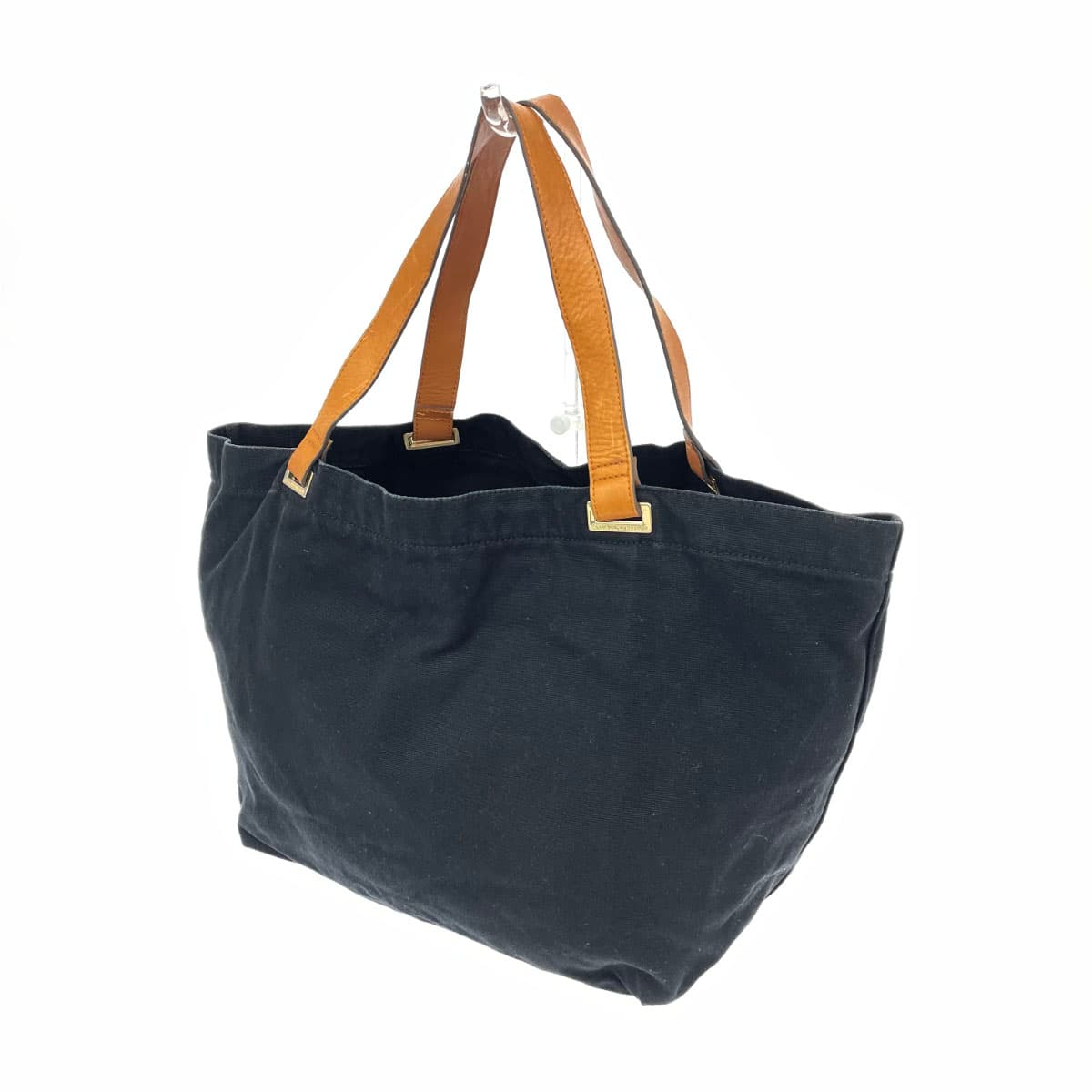 ANYA HINDMARCH Emergency Kit Tote Bag Black Canvas Women's Shoulder Bag 3