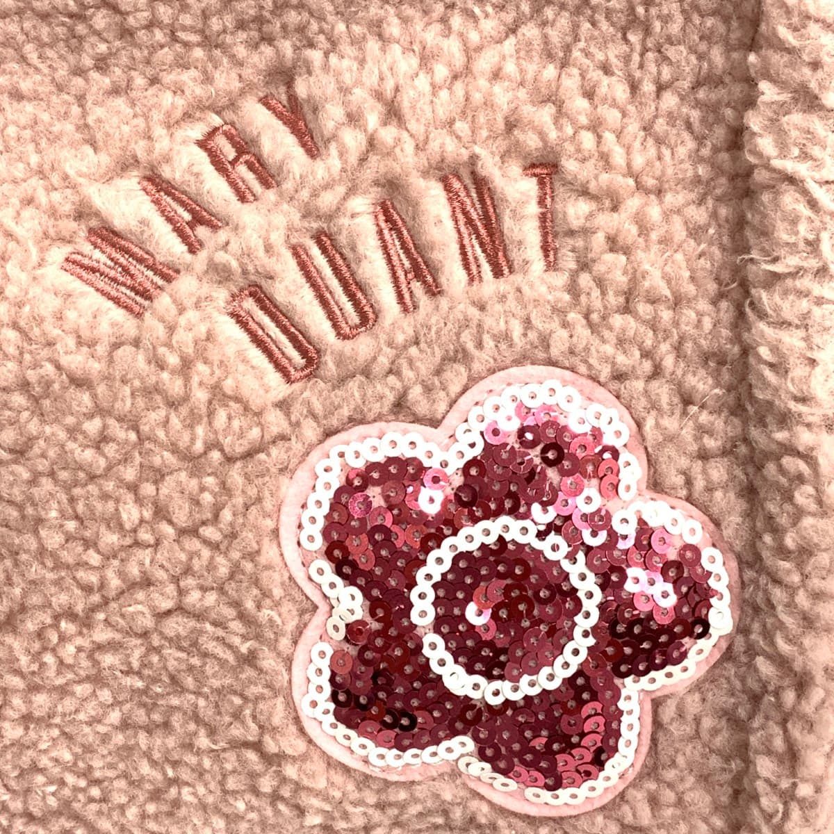 MARY QUANT handbag in good condition, pink, boa, ladies' bag 5