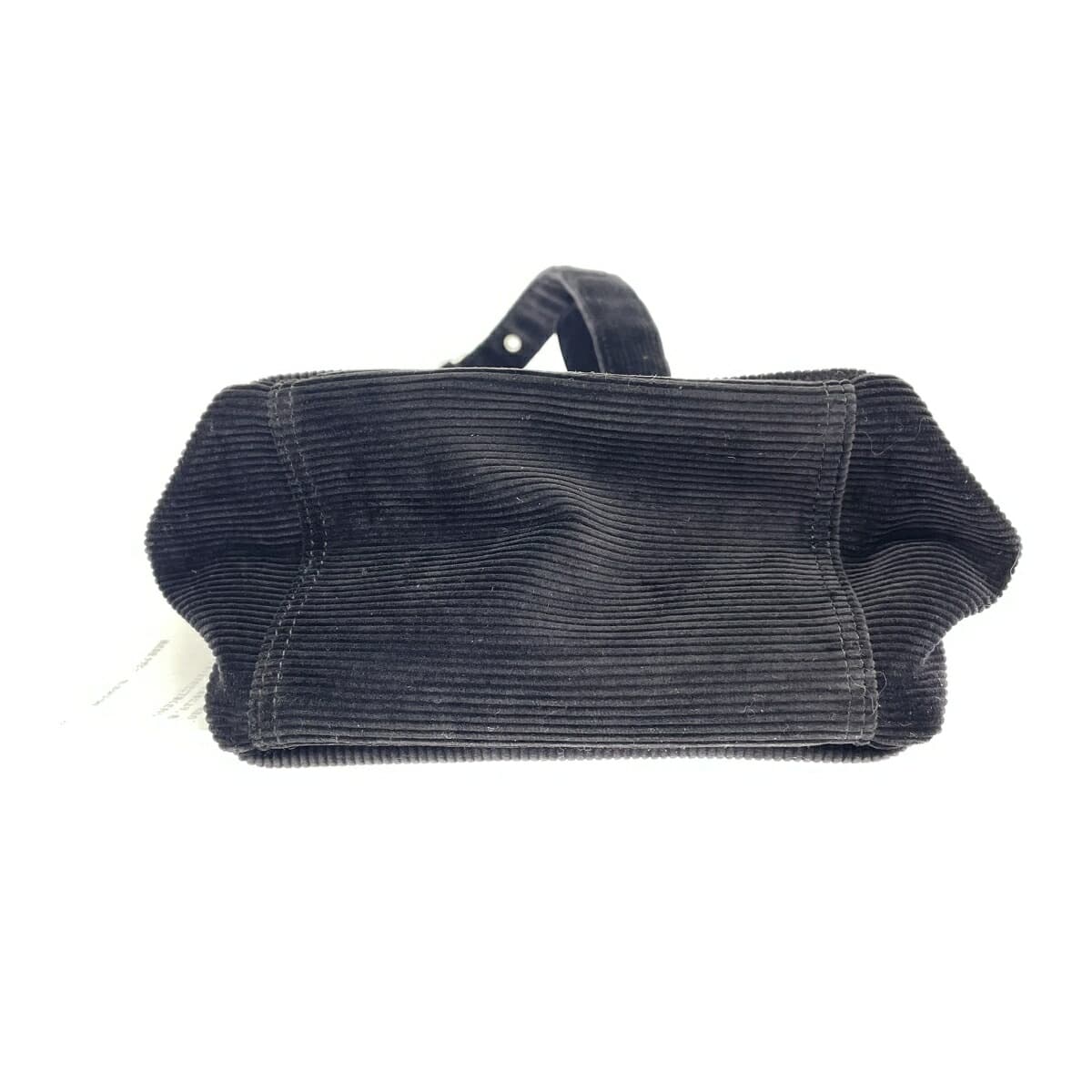 agnes b. Agnes B. shoulder bag black corduroy women's crossbody bag 4