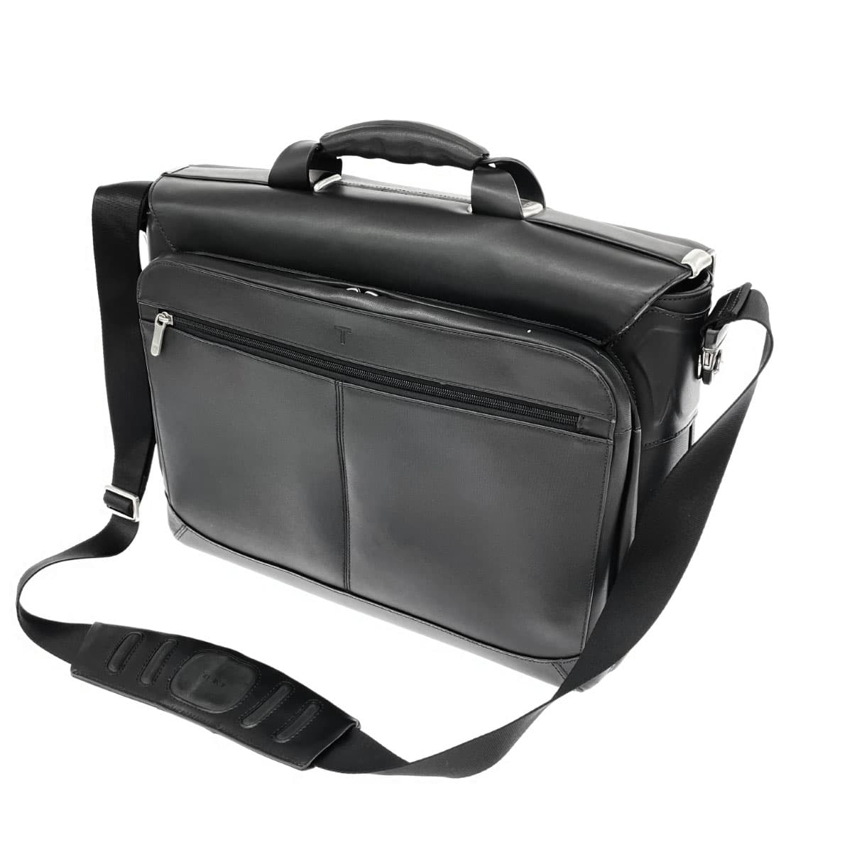 TUMI Formula T TURBO 2WAY Business Bag 2952D Black Nylon × Leather Men's Briefcase Bag Document Bag A4 3
