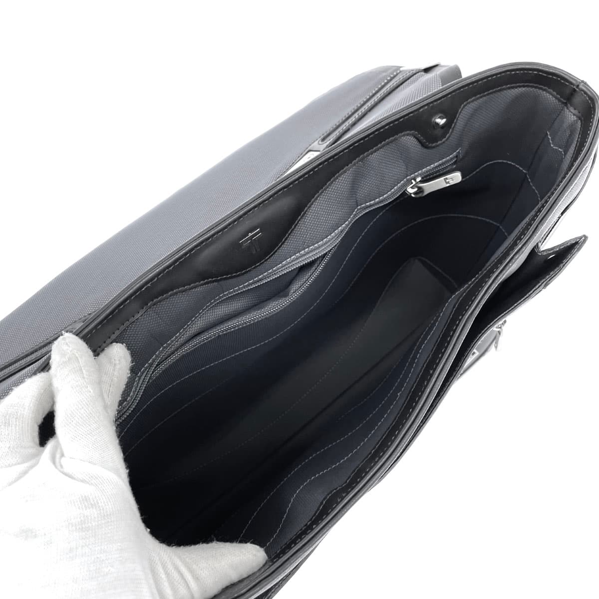 TUMI Formula T TURBO 2WAY Business Bag 2952D Black Nylon × Leather Men's Briefcase Bag Document Bag A4 4