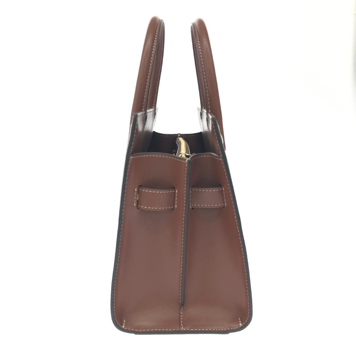 BURBERRY LONDON Burberry London Title Mini 2WAY Bag Excellent Condition 8025267 Beige Leather Vintage Check Women's Multi-functional 2