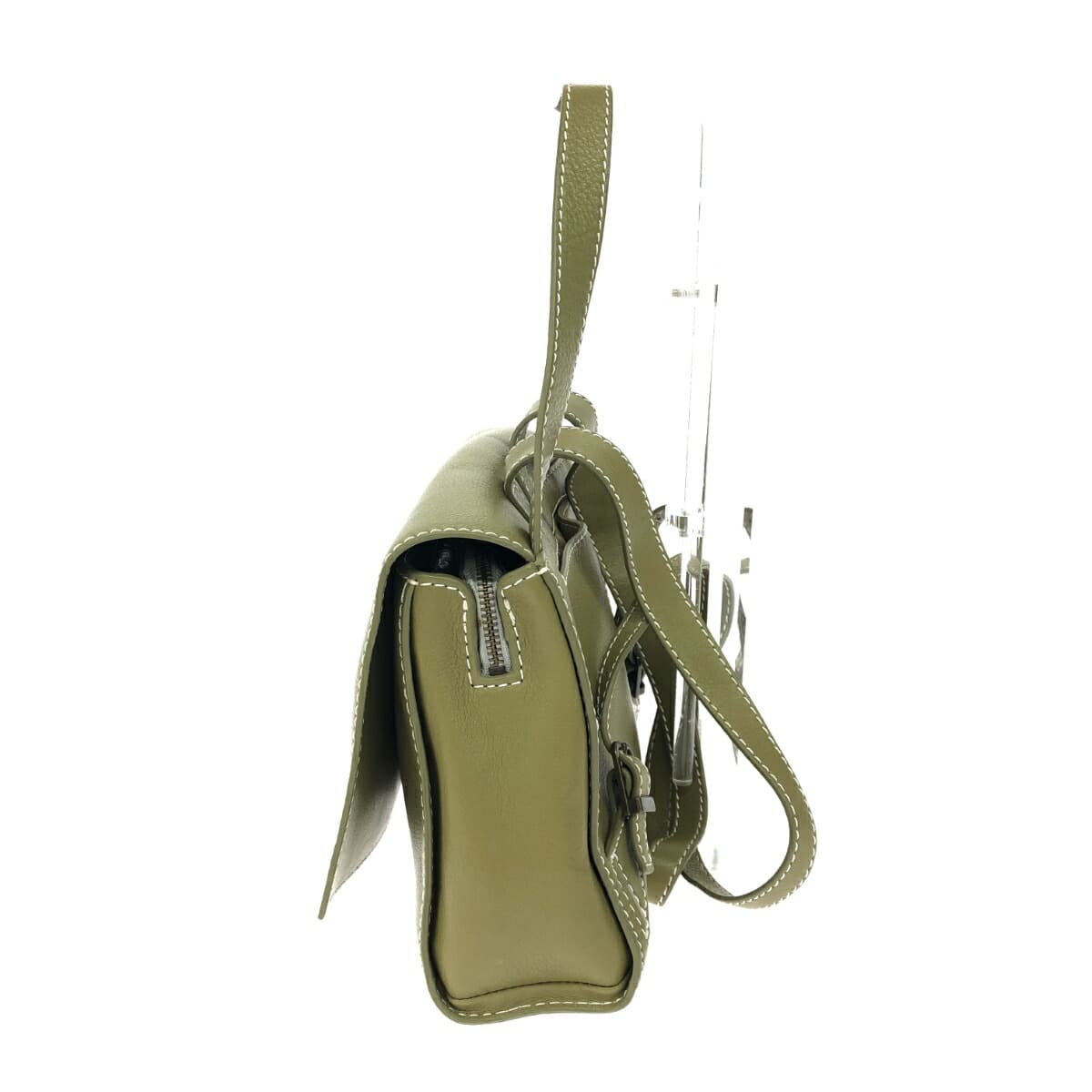 Mother House MaZa House Ray Backpack MG14500 Green Leather Women's Backpack Bag 2