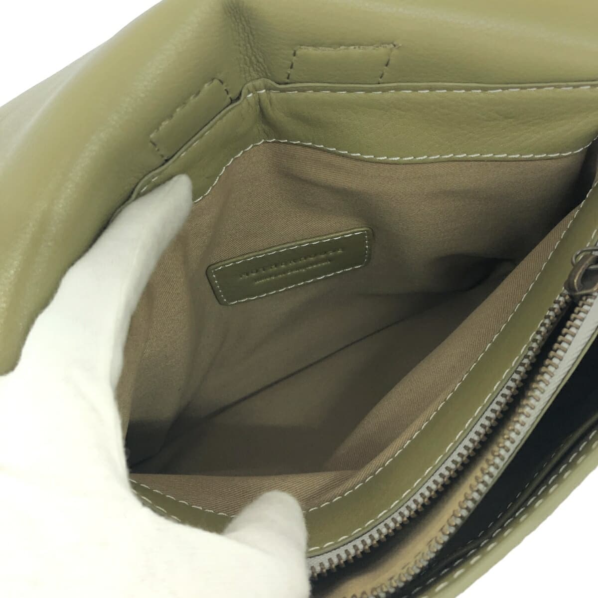 Mother House MaZa House Ray Backpack MG14500 Green Leather Women's Backpack Bag 7