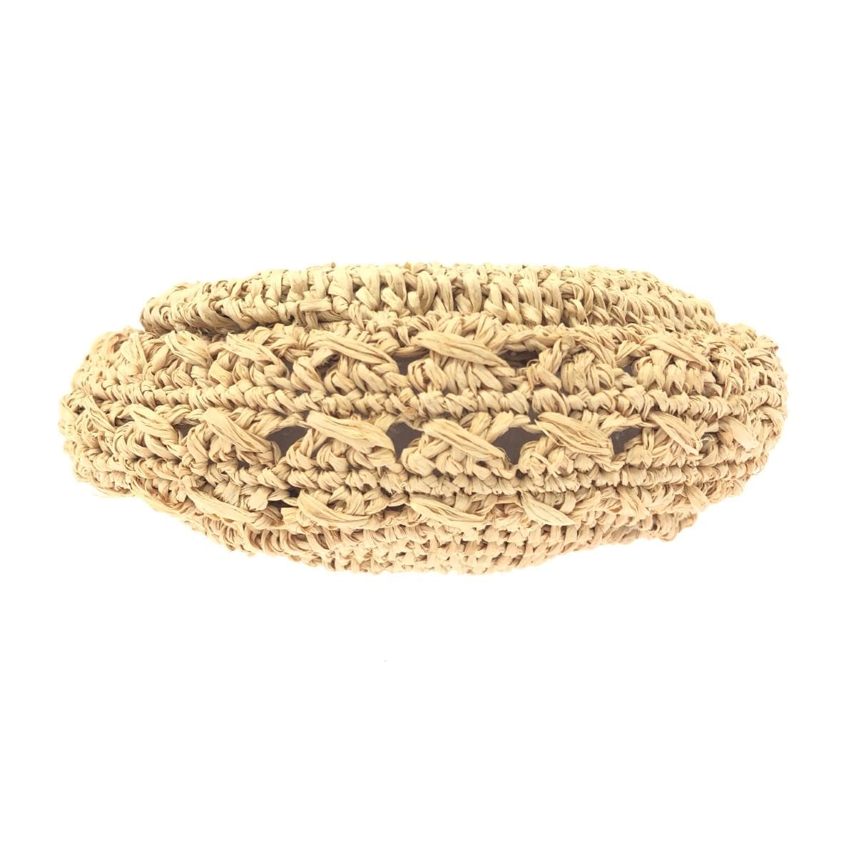 IBIZA Ibiza 2WAY Bag Red/Beige Raffia × Leather Parts Women's Multifunctional Bag 5