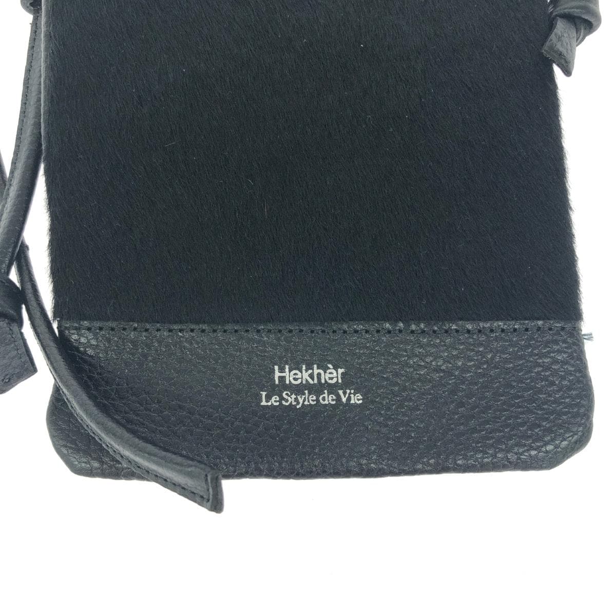 Hekh?r Le Style de Vie Equelrustildevy Shoulder Bag Like New Black Harako Women's Crossbody Bag 5