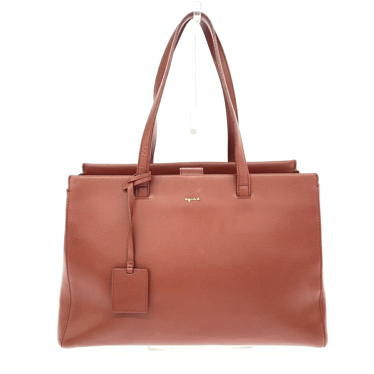 agnes b. Agnes B. tote bag brown leather women's bag