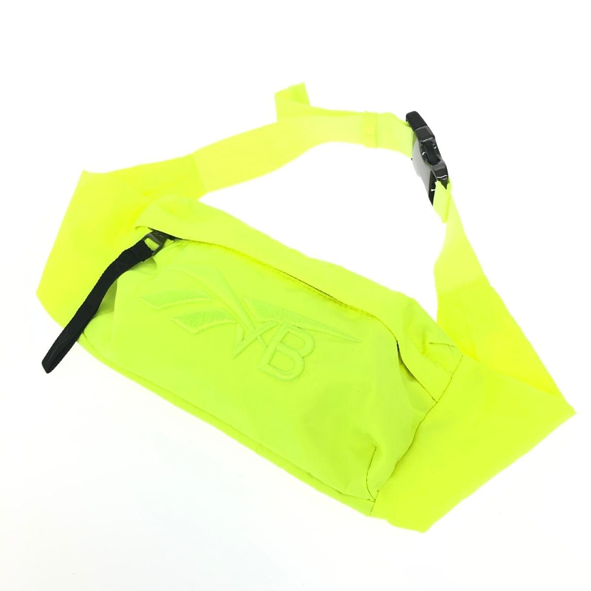 Reebok × Victoria Beckham Body Bag Neon Yellow Nylon Women's Waist Pouch Bag