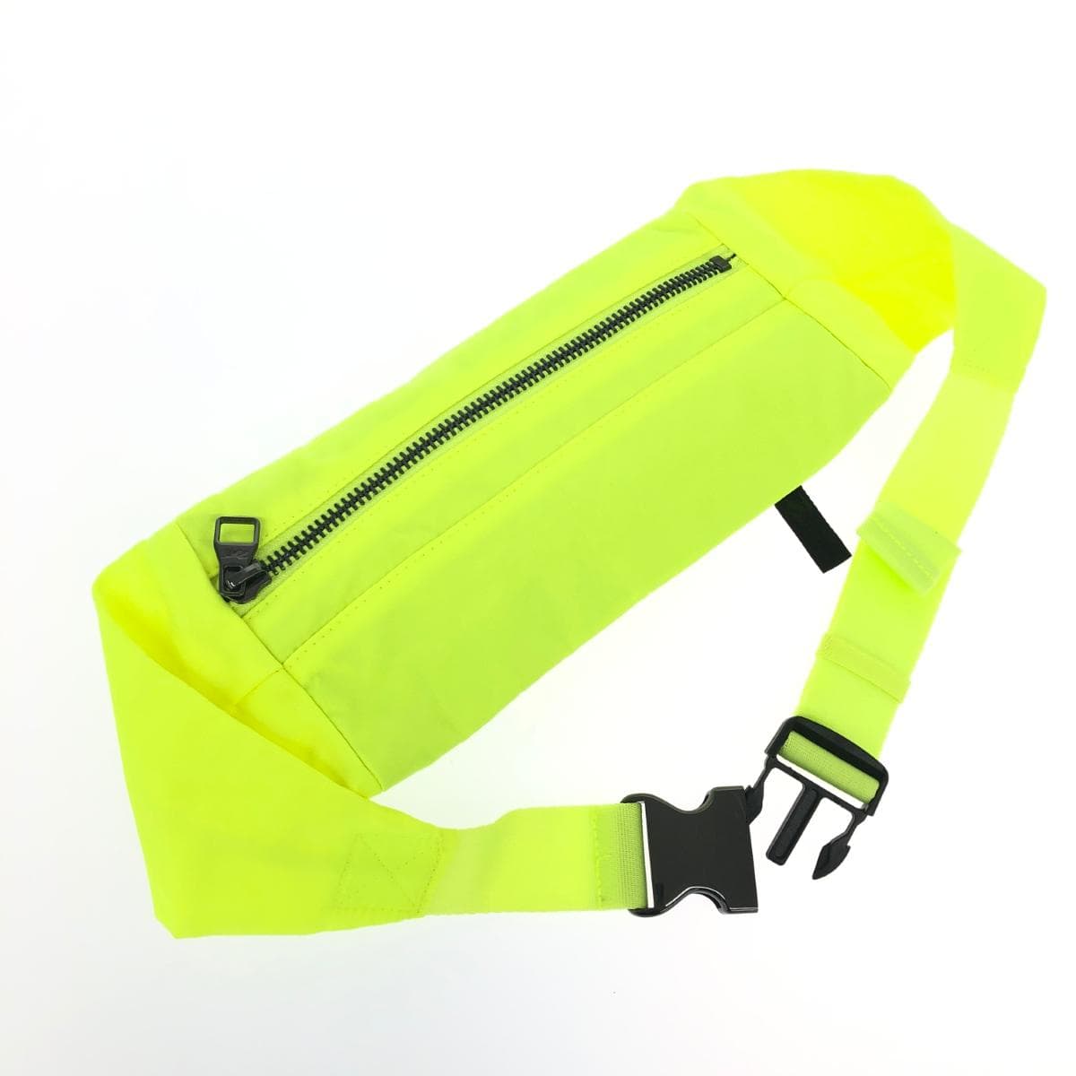 Reebok × Victoria Beckham Body Bag Neon Yellow Nylon Women's Waist Pouch Bag 3