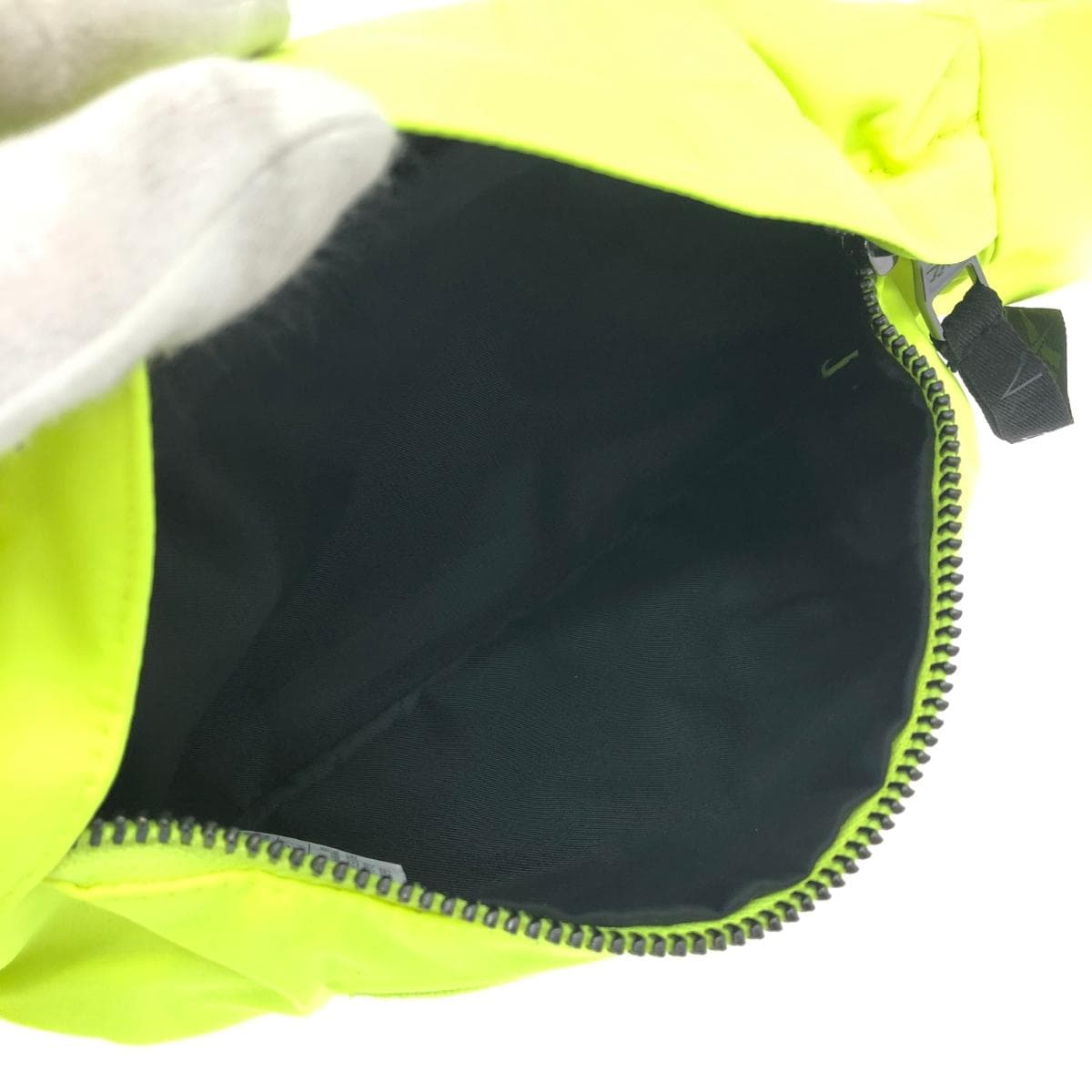 Reebok × Victoria Beckham Body Bag Neon Yellow Nylon Women's Waist Pouch Bag 5