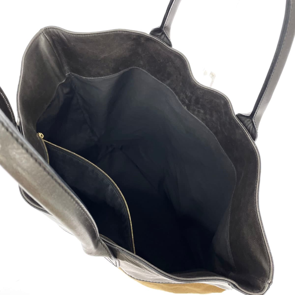 BOTTEGA VENETA Tote Bag I0799607358AMN Brown x Black Canvas x Leather Unisex bag 4