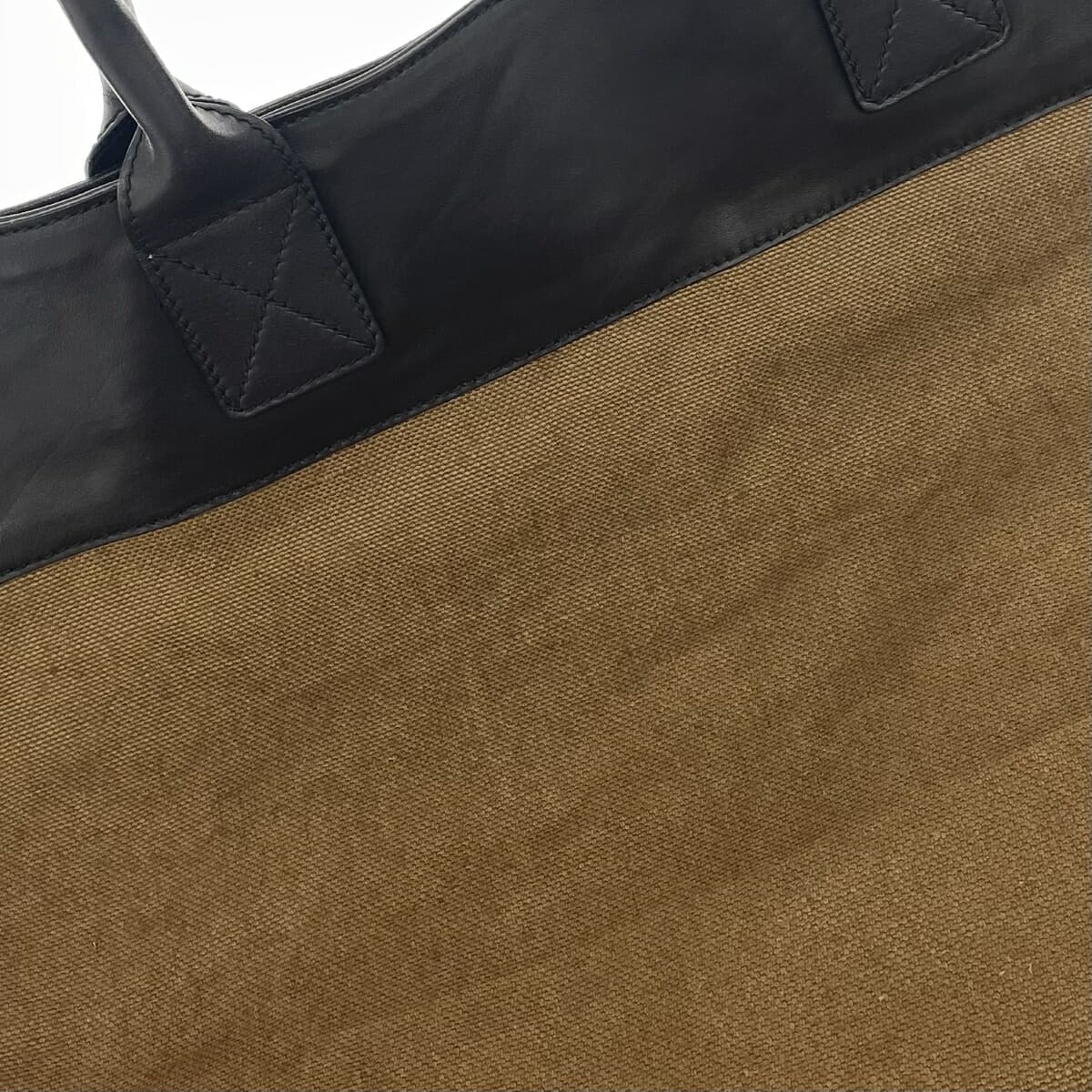 BOTTEGA VENETA Tote Bag I0799607358AMN Brown x Black Canvas x Leather Unisex bag 5