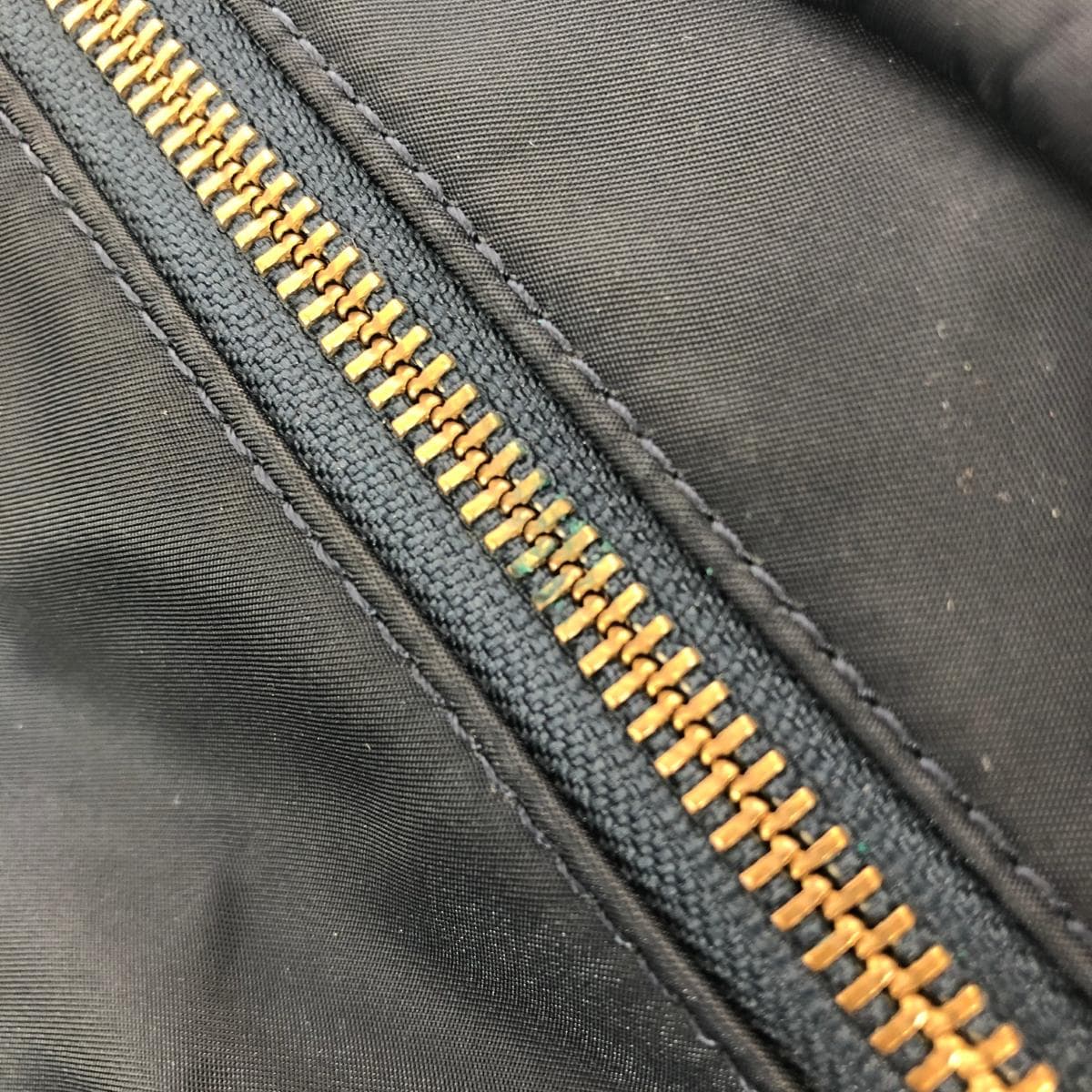 Russet 2WAY bag navy nylon side zip ladies multifunctional bag 10