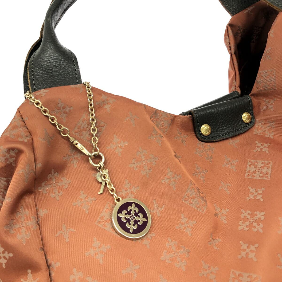 Russet 2WAY bag in good condition, orange nylon, women's multifunctional bag 8