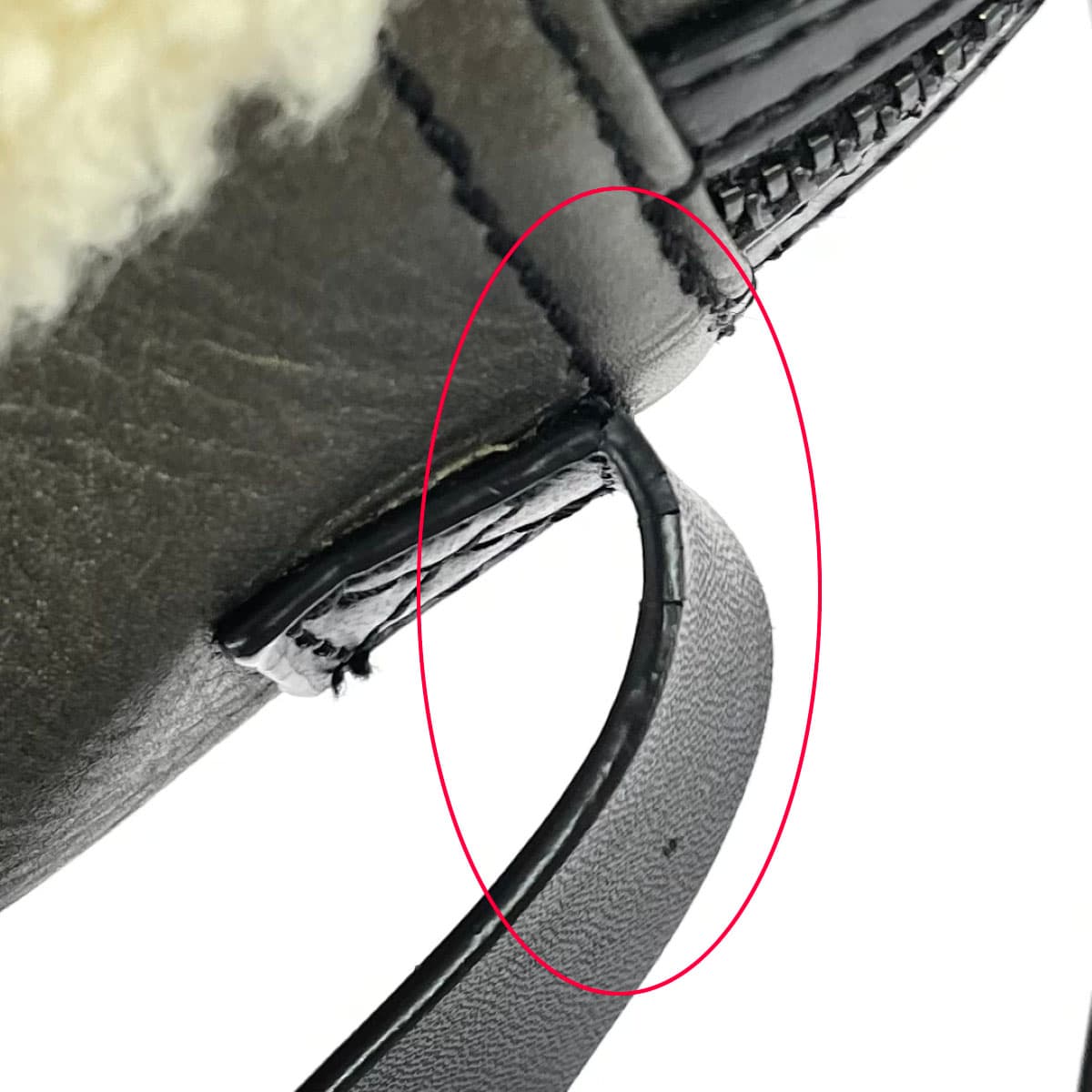 G-STAR RAW shoulder bag in good condition, metallic gray × ivory, leather, boa, women's crossbody bag 7