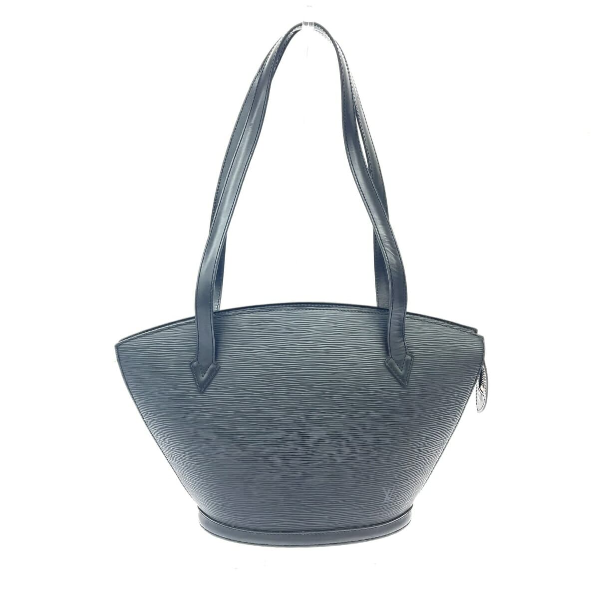 LOUIS VUITTON Louis Vuitton Saint-Jacques Shopping Epi Noir Tote Bag M52262 AS1906 Black Women's Bag