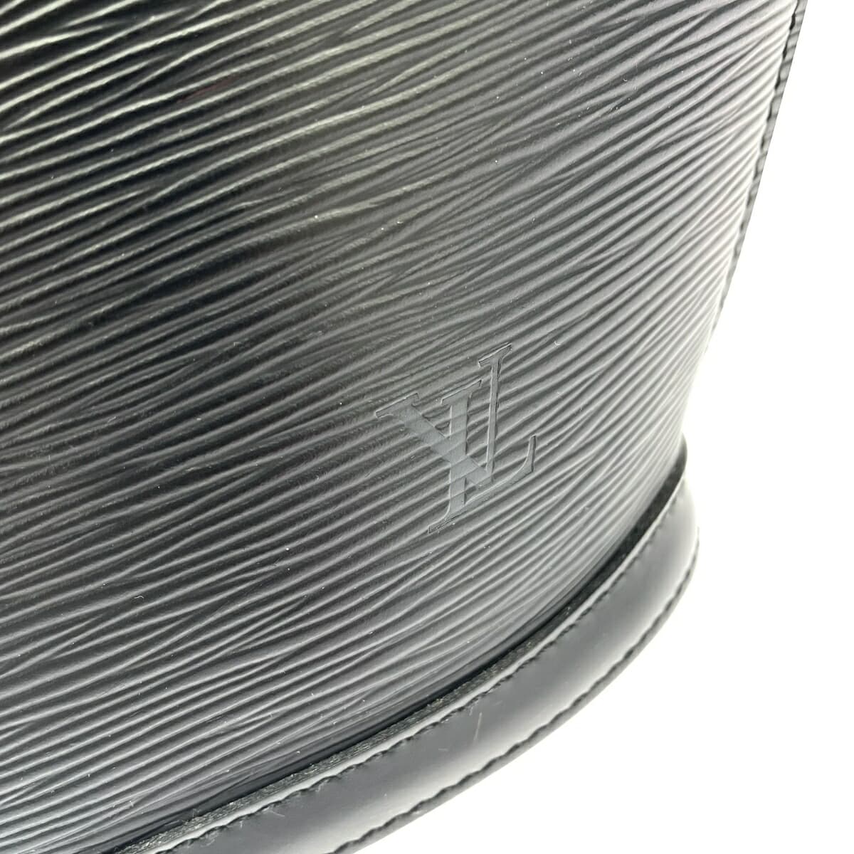 LOUIS VUITTON Louis Vuitton Saint-Jacques Shopping Epi Noir Tote Bag M52262 AS1906 Black Women's Bag 6