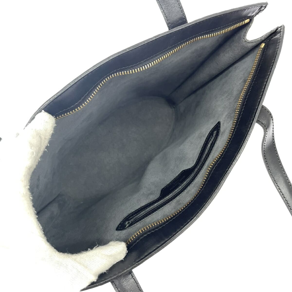 LOUIS VUITTON Louis Vuitton Saint-Jacques Shopping Epi Noir Tote Bag M52262 AS1906 Black Women's Bag 8