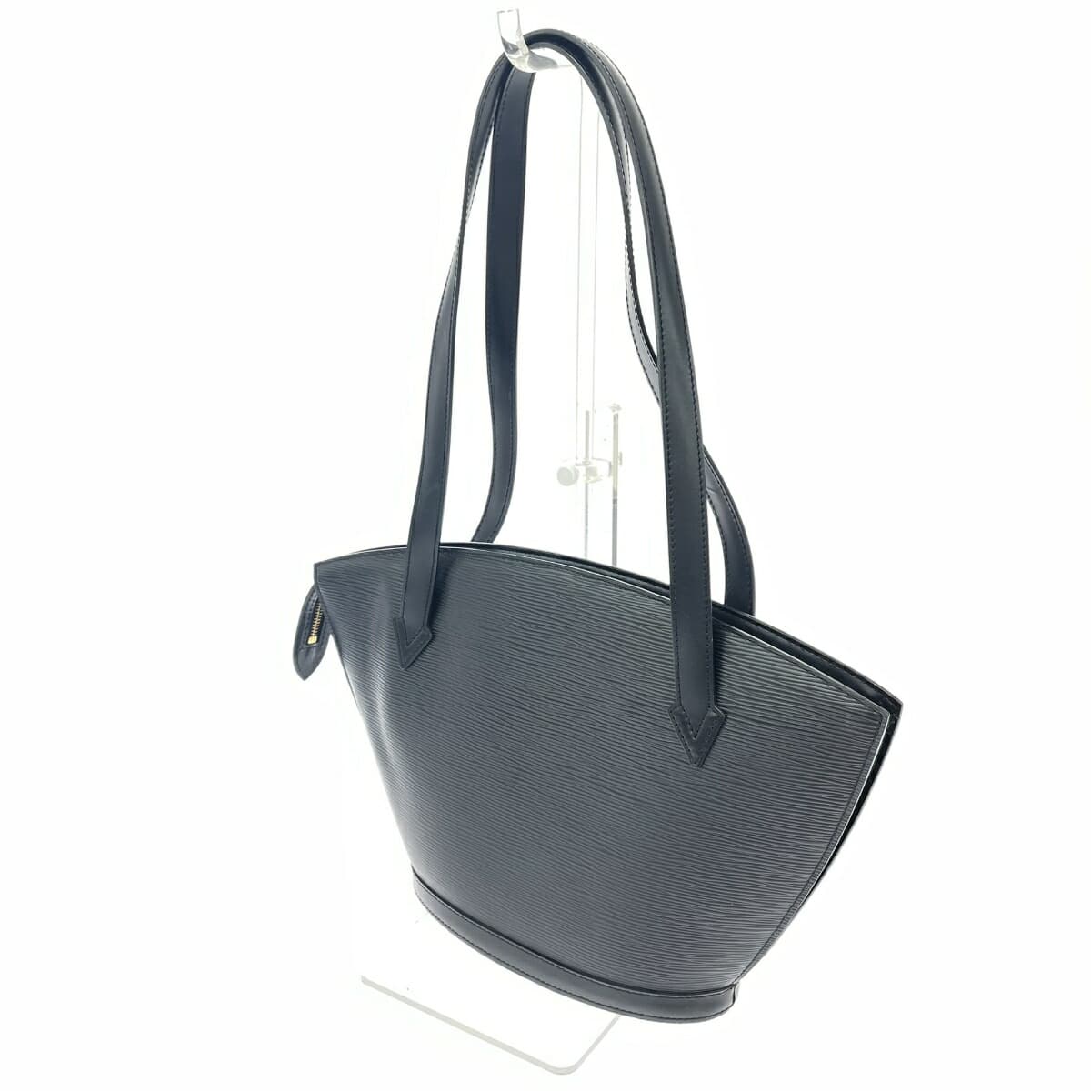 LOUIS VUITTON Louis Vuitton Saint-Jacques Shopping Epi Noir Tote Bag Good Condition M52262 AS0998 Black Ladies Bag 3