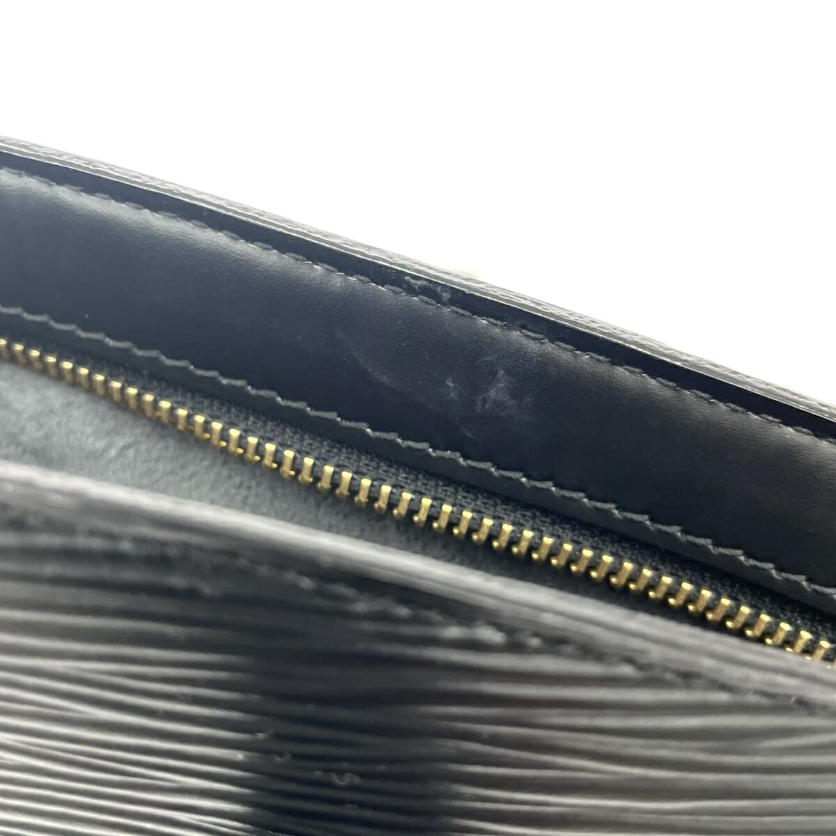 LOUIS VUITTON Louis Vuitton Saint-Jacques Shopping Epi Noir Tote Bag Good Condition M52262 AS0998 Black Ladies Bag 9