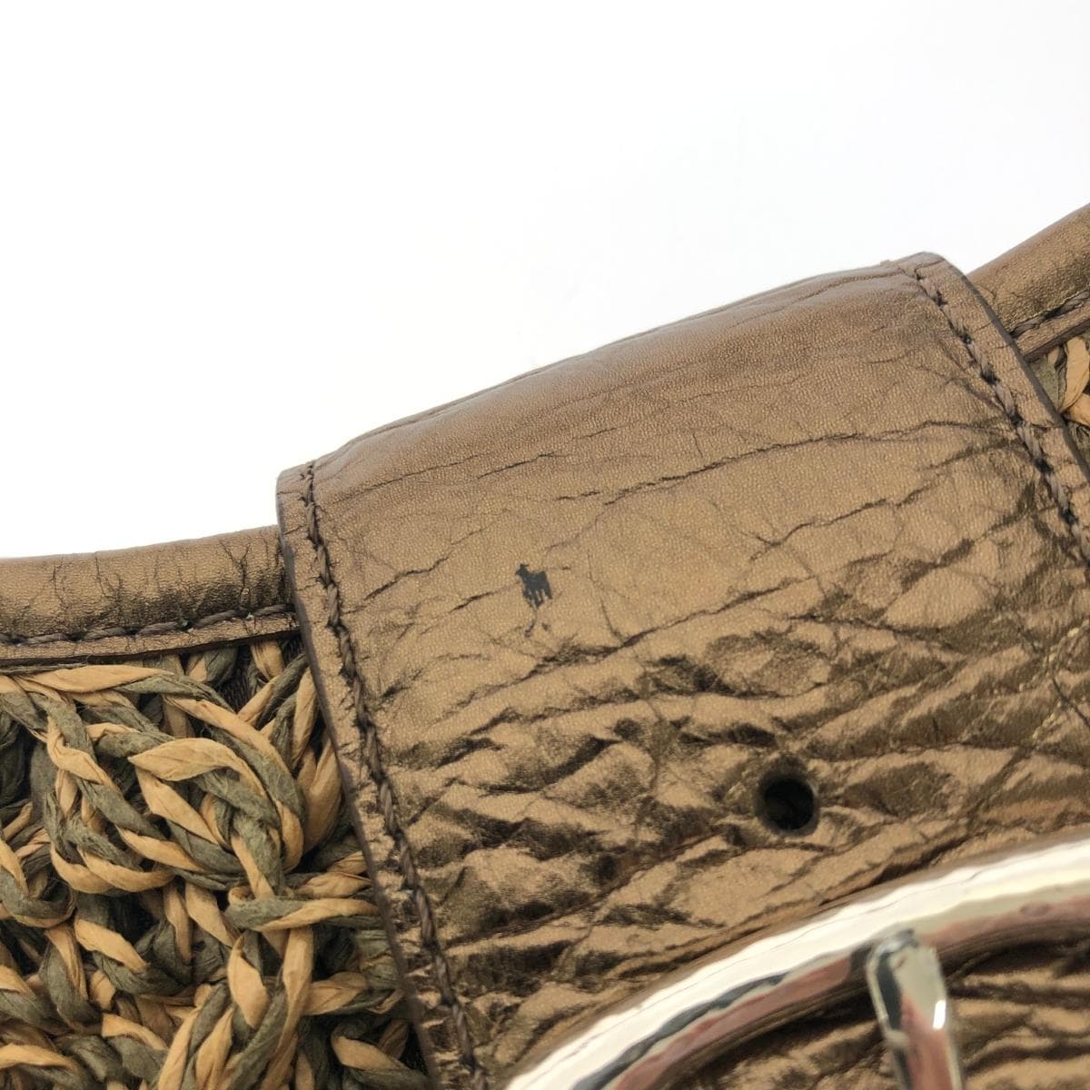 Brighton tote bag in excellent condition, brown, mesh, ladies' bag 10