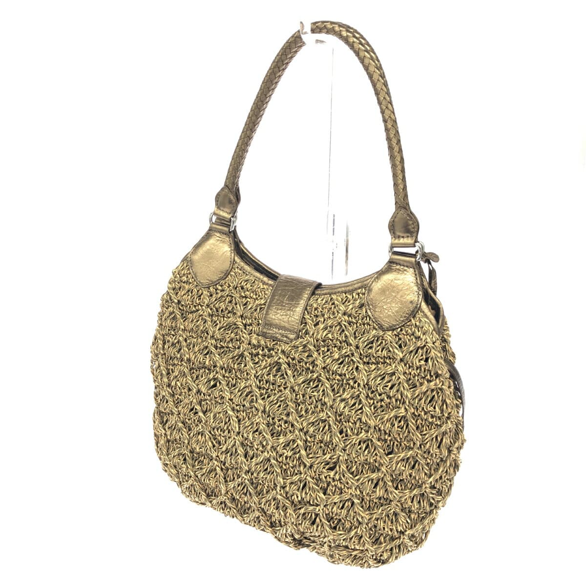 Brighton tote bag in excellent condition, brown, mesh, ladies' bag 3