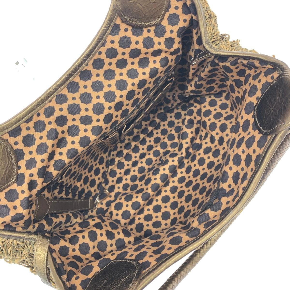 Brighton tote bag in excellent condition, brown, mesh, ladies' bag 6