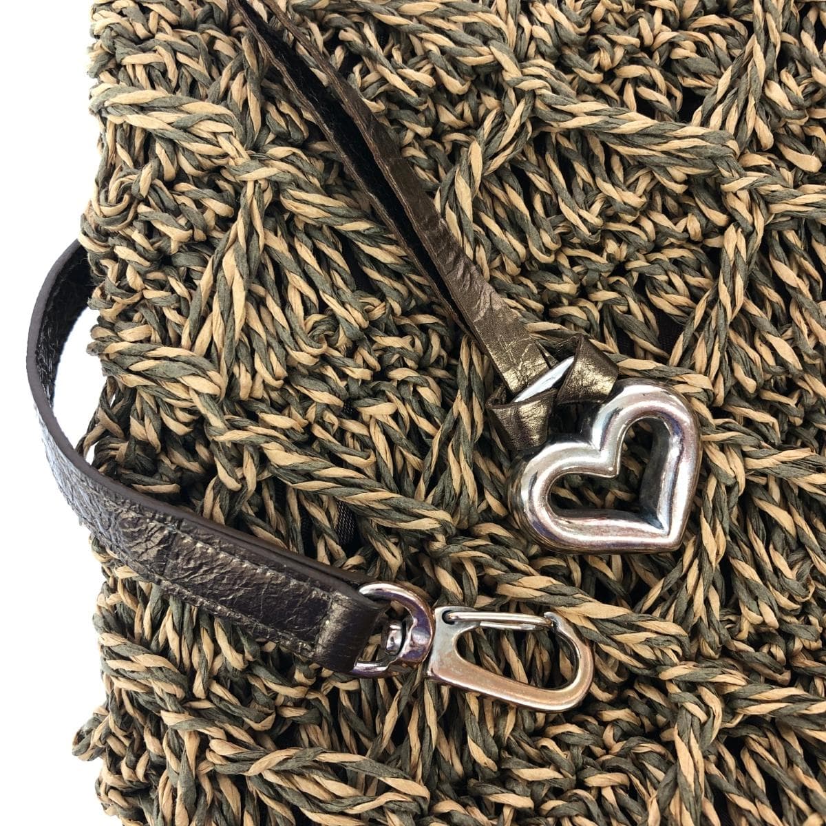 Brighton tote bag in excellent condition, brown, mesh, ladies' bag 9