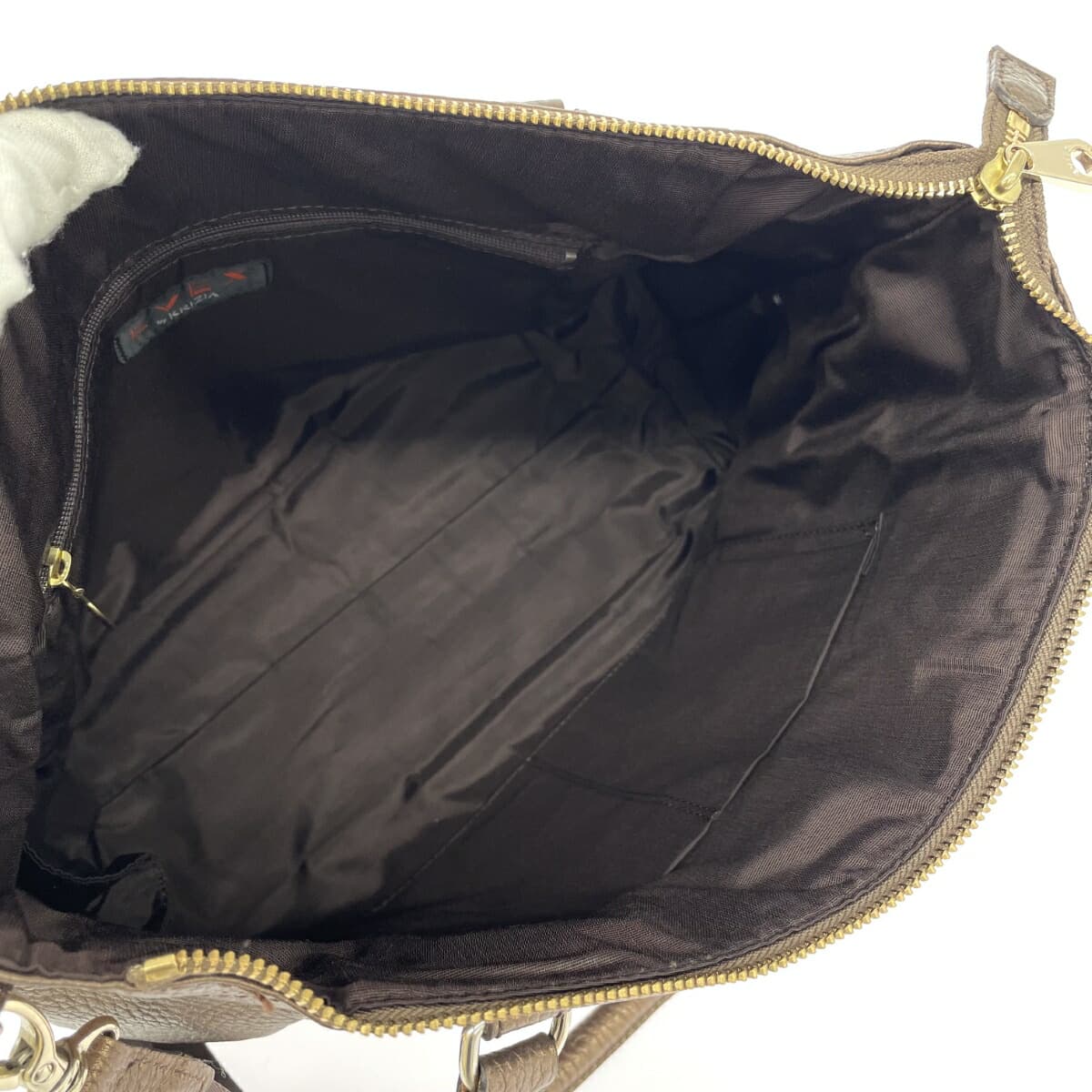 EVEX by KRIZIA 2WAY Bag Leather Brown Women's 7