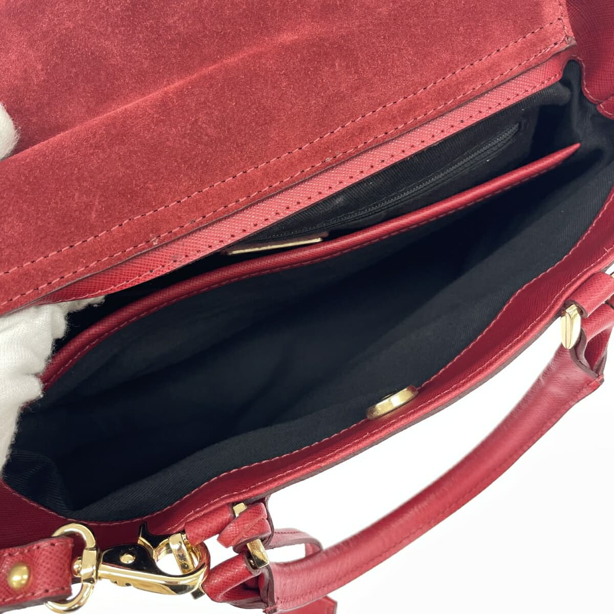 Carol J. 2WAY Bag PVC Red Women's 6