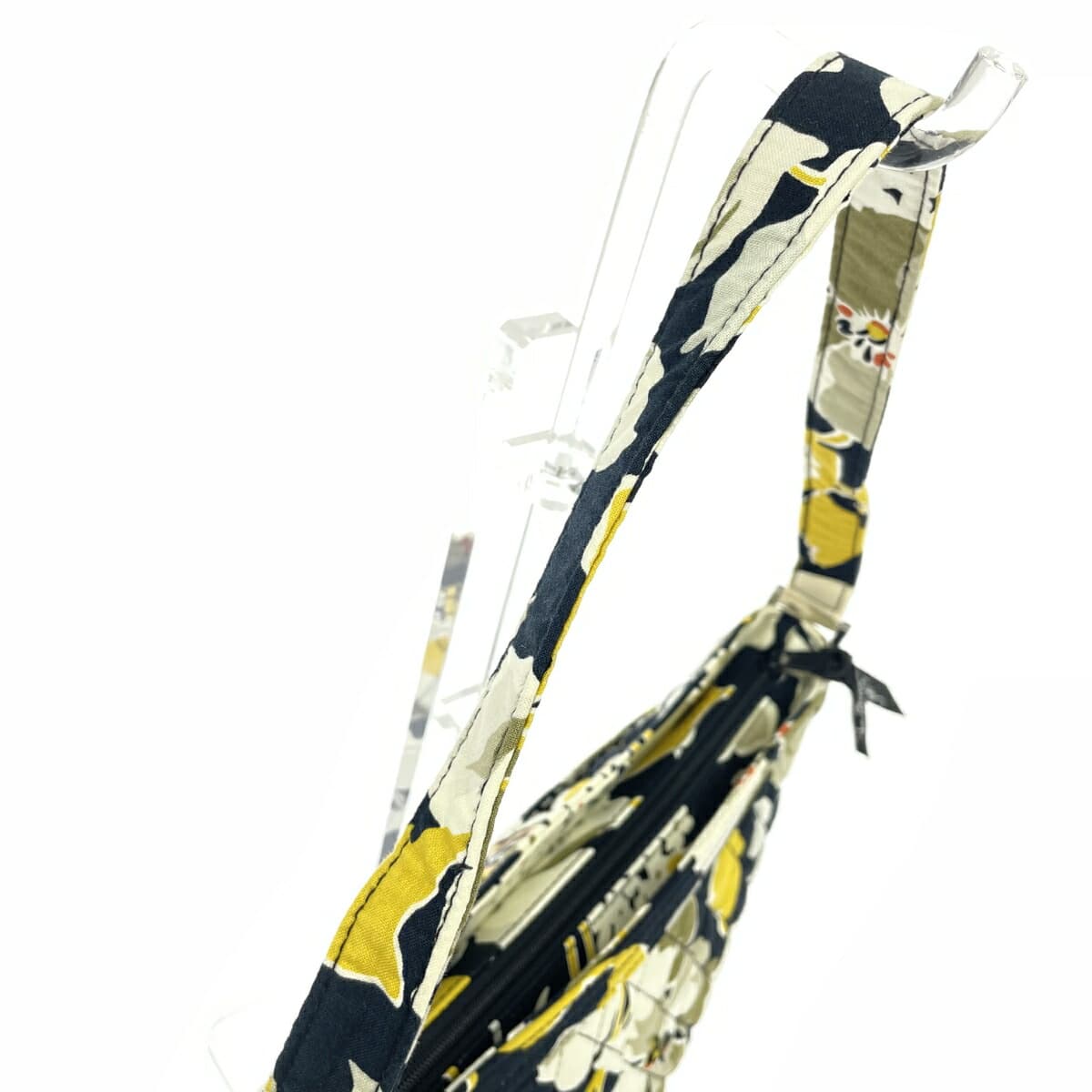 Vera Bradley One Shoulder Bag Quilted Black/Yellow for Women 4