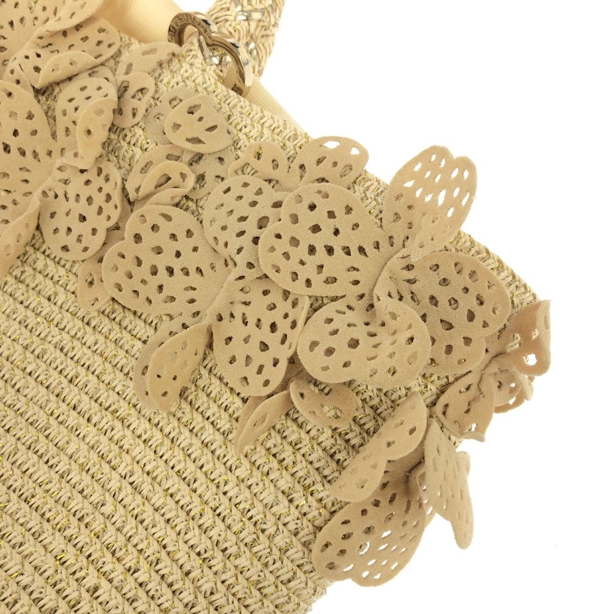 ANTEPRIMA MIST basket bag in good condition, fake straw, beige, ladies 8