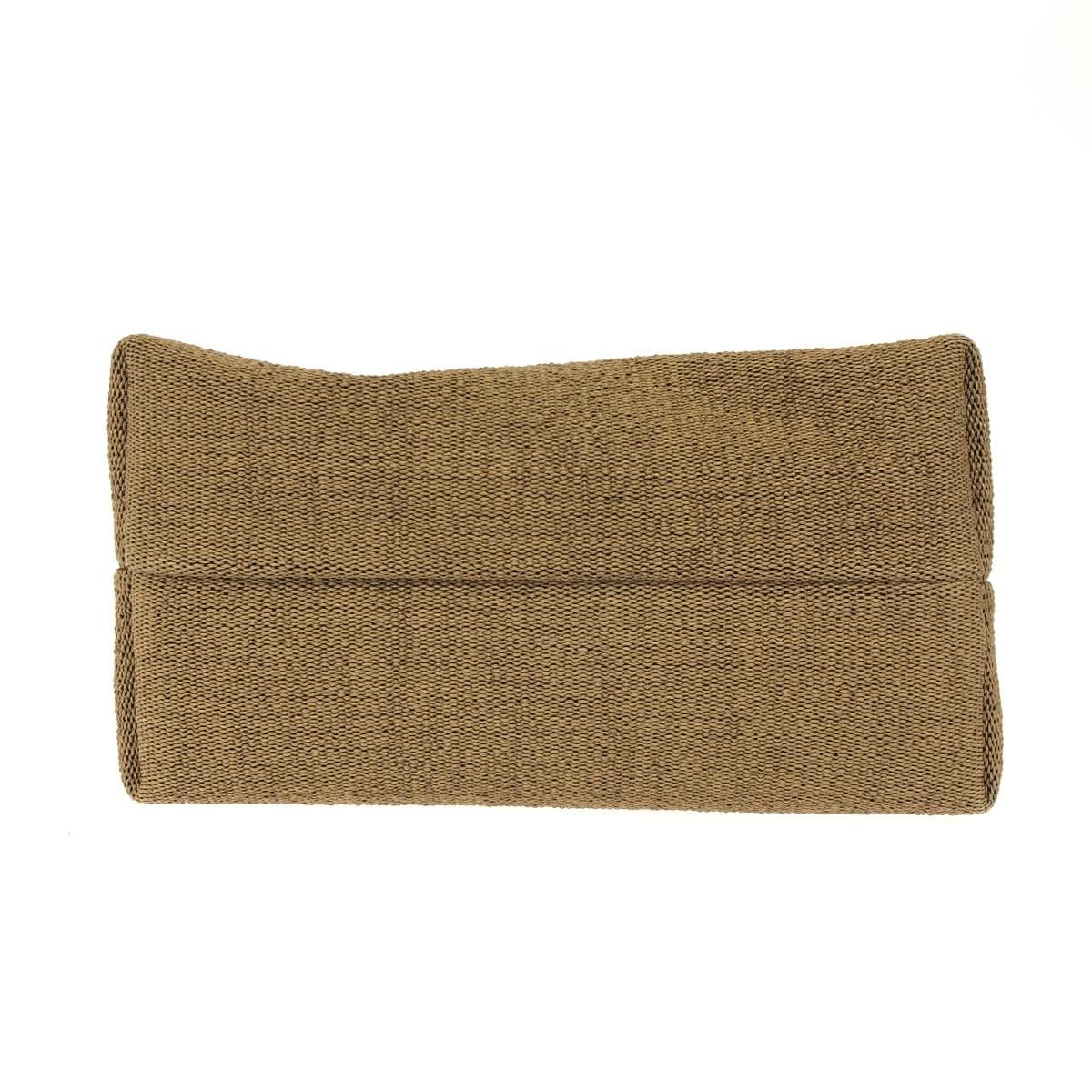 Salvatore Ferragamo 2WAY bag in excellent condition, logo raffia, black/beige, women's 5