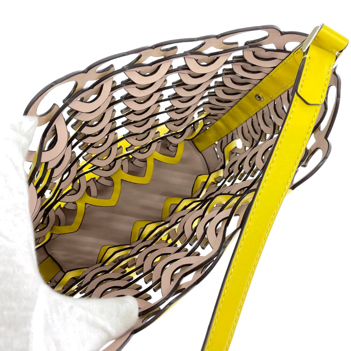 Kate Spade One Shoulder Bag Dory Yellow Ladies 4