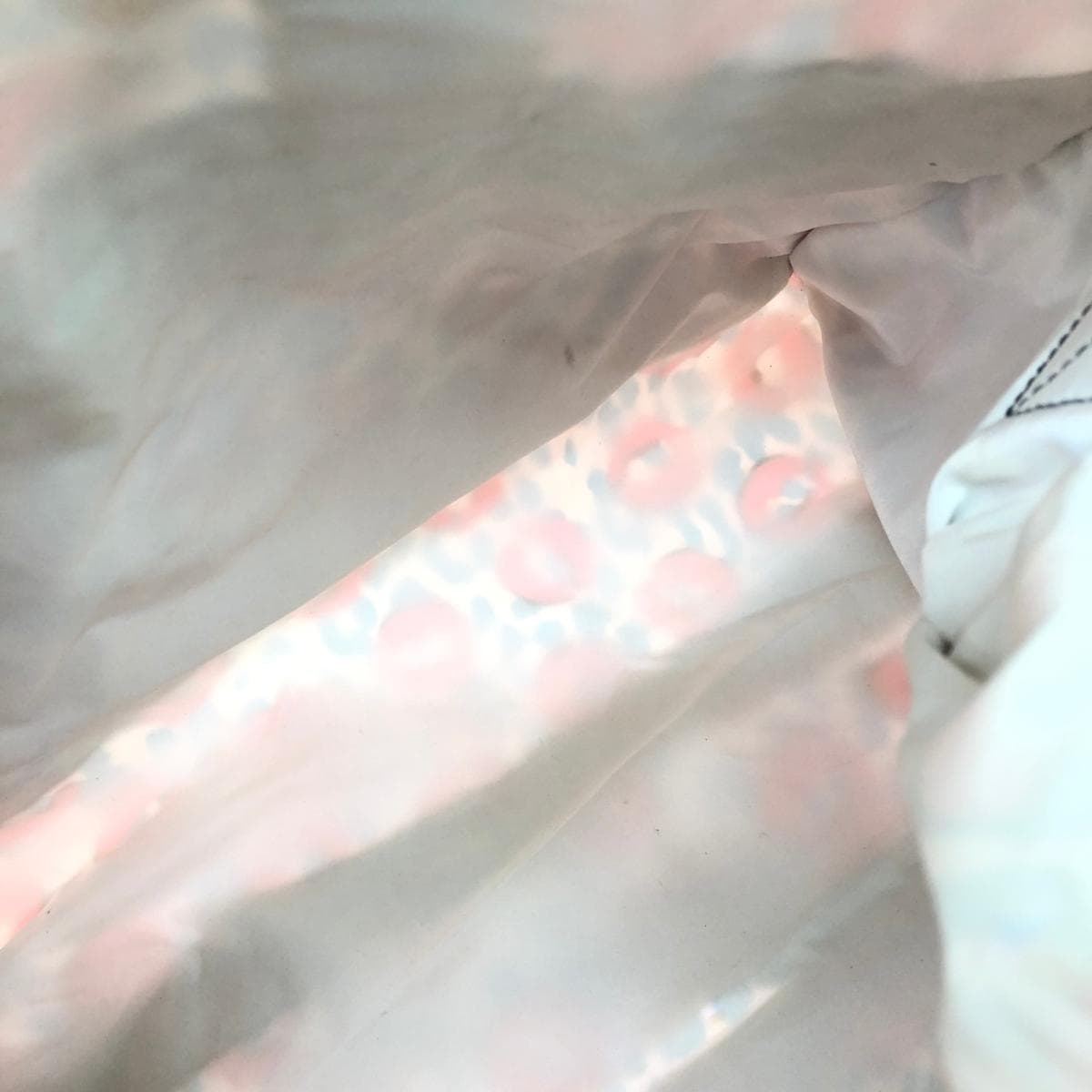 LeSportsac 2WAY Bag Lip Pattern Nylon Pink Ladies 10