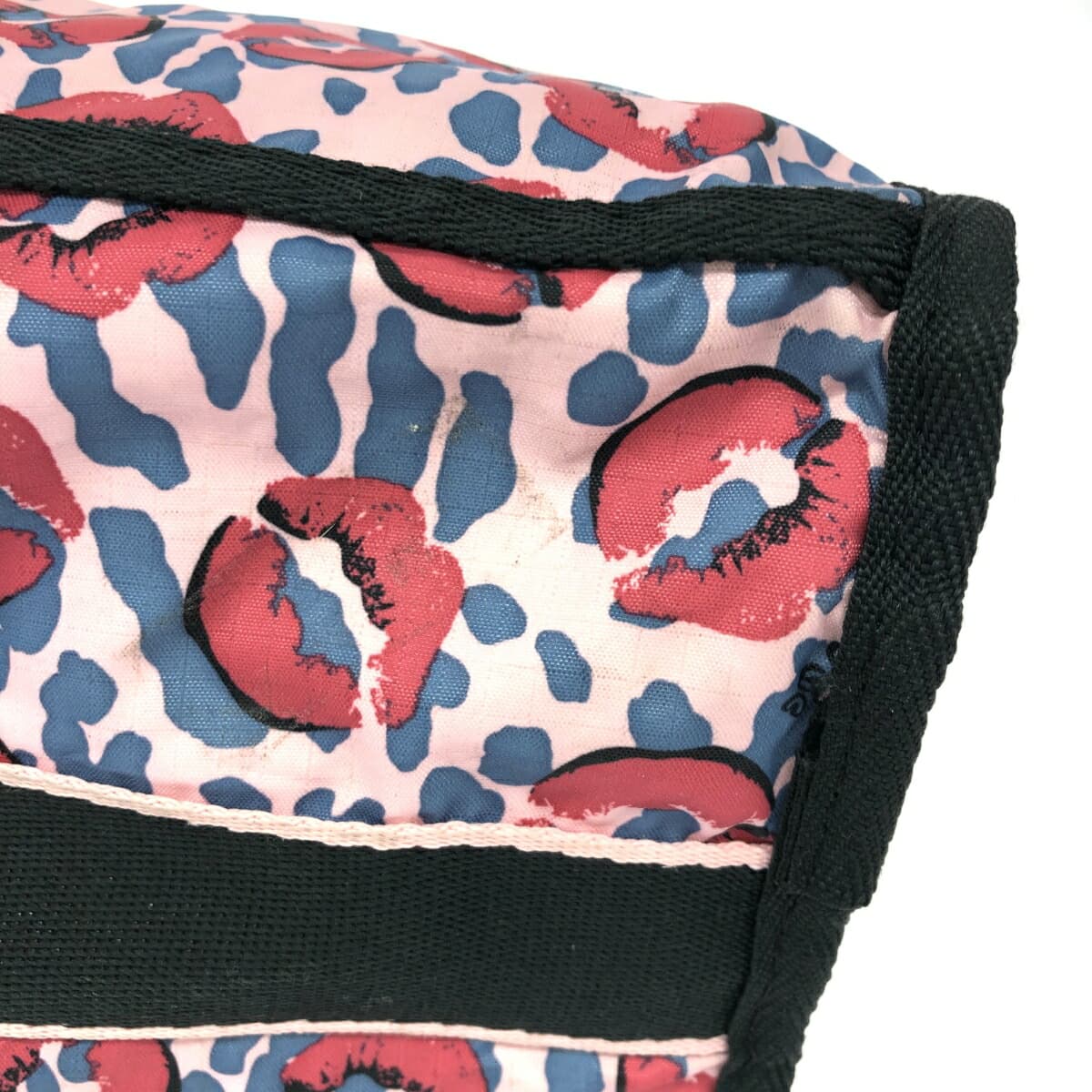 LeSportsac 2WAY Bag Lip Pattern Nylon Pink Ladies 8