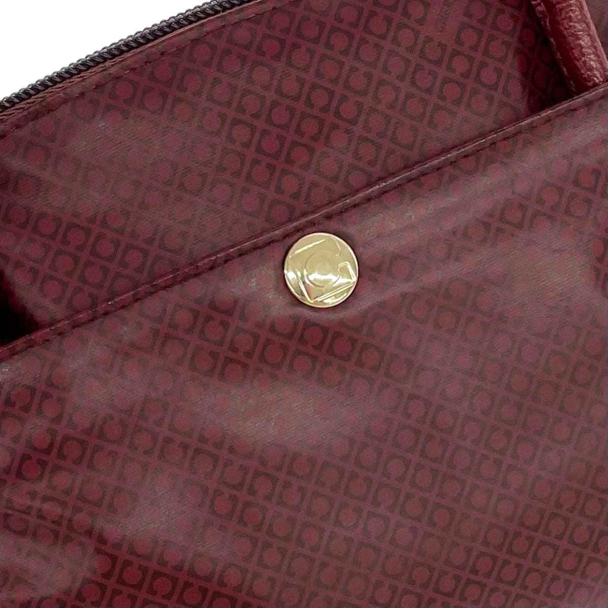 GHERARDINI Mini Tote Bag Softy/Nylon Bordeaux Ladies 5