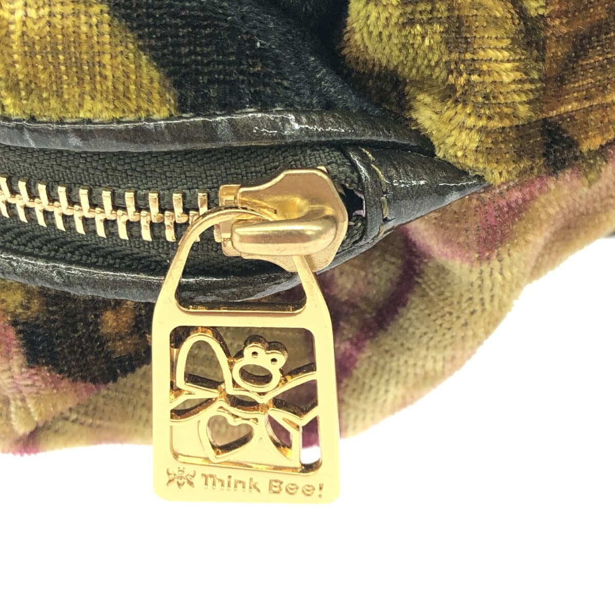 Think Bee Mini Handbag Flower Pattern/Velvet Multi-Color Women's 8