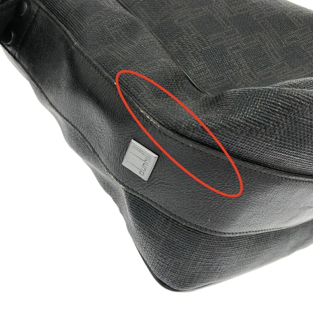 dunhill Dunhill Shoulder Bag D8/Monogram/PVC Brown Unisex 8