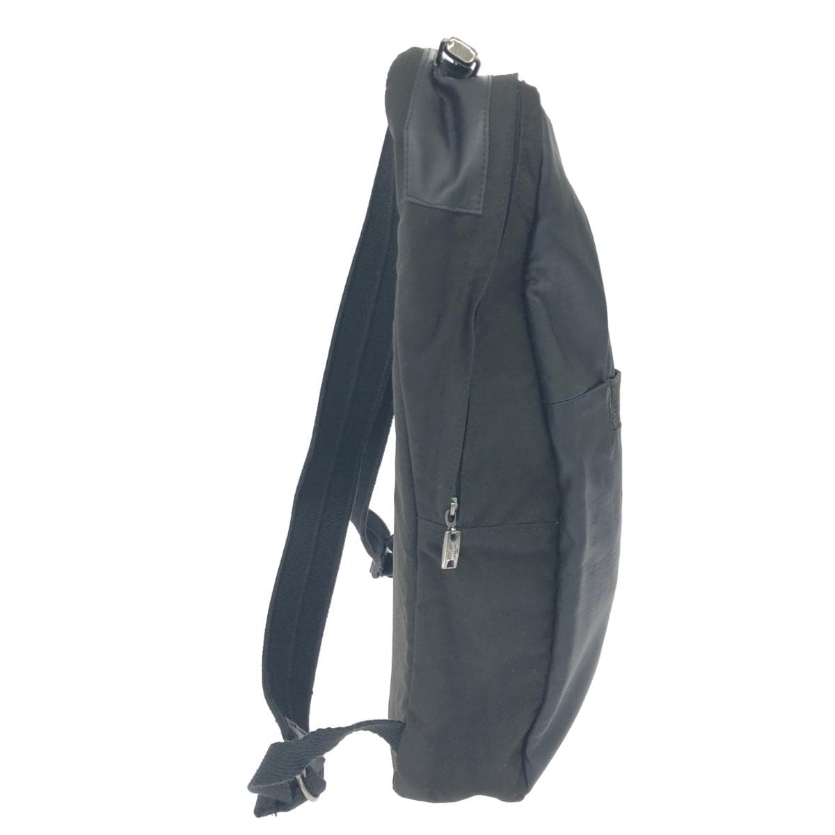 jasmb Basics by Jasmb Backpack Made in England / Leather x Canvas Black Men's 2