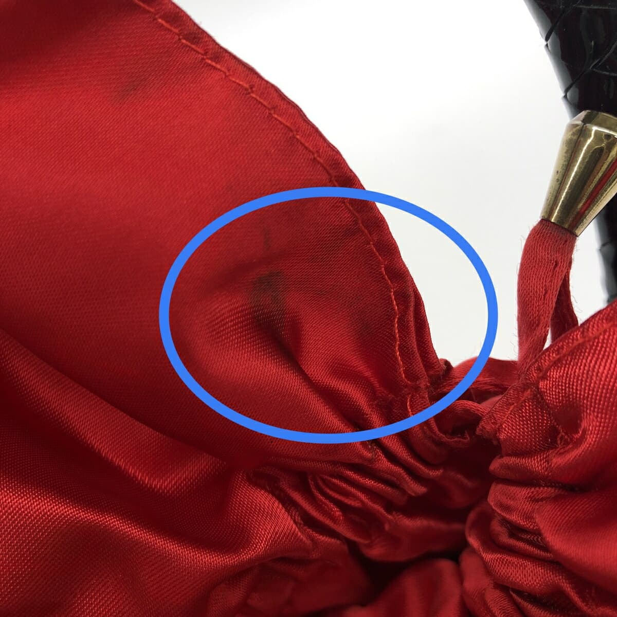 ROBERTA GANDOLFI Handbag - Drawstring / Enamel-like / PVC - Red - Ladies 7