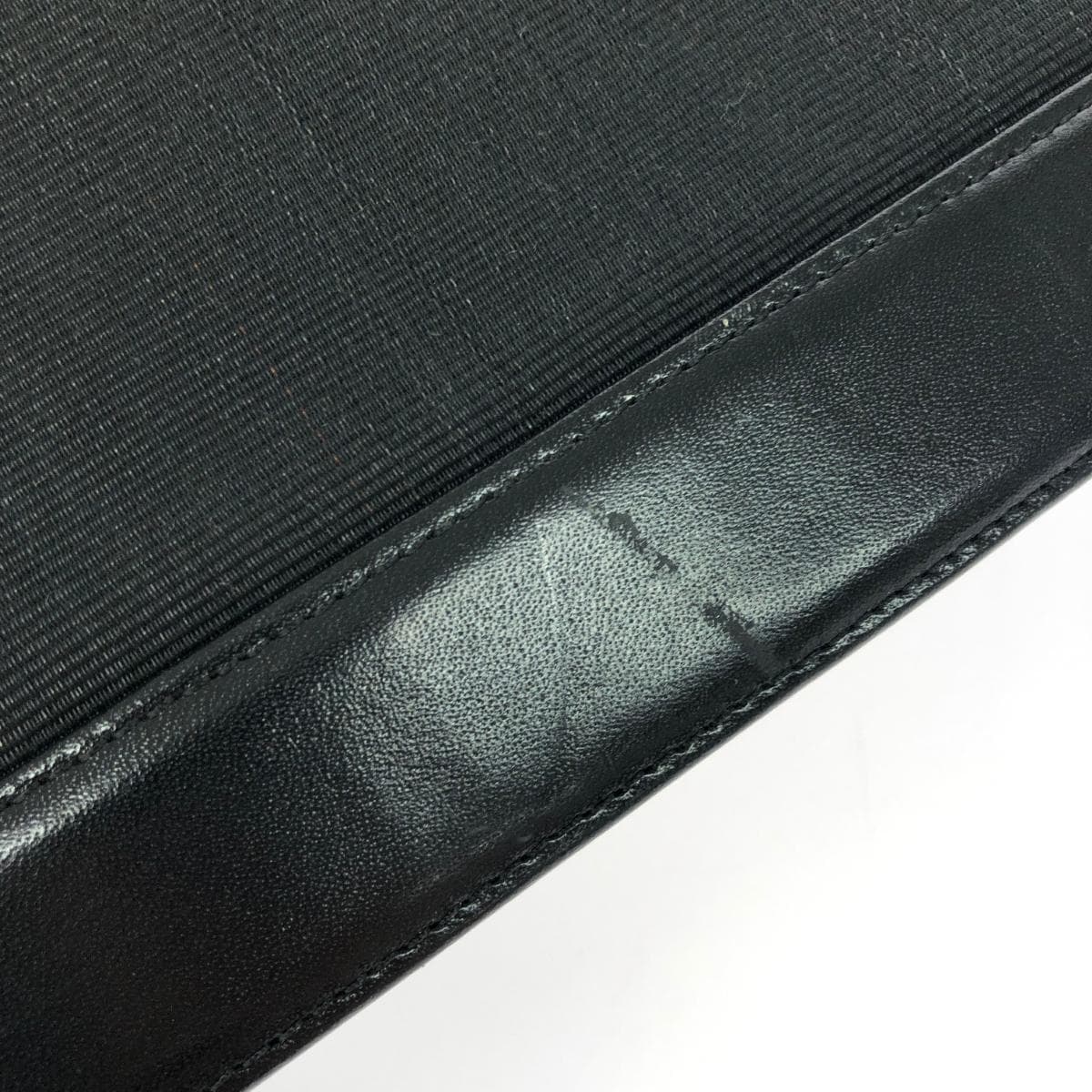 LA BORSA 2WAY Handbag Horsehair Black Women's 9