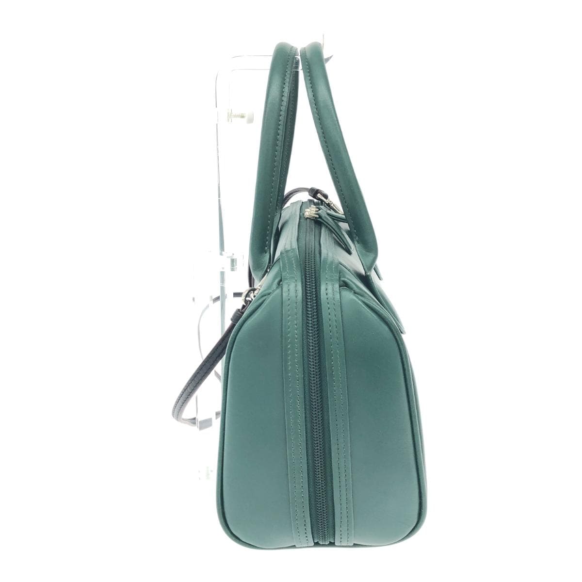 Nakazawa Bag 2WAY Handbag Leather Green for Women 2