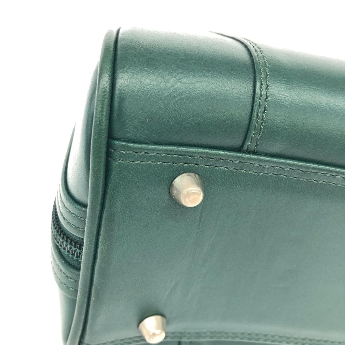 Nakazawa Bag 2WAY Handbag Leather Green for Women 6